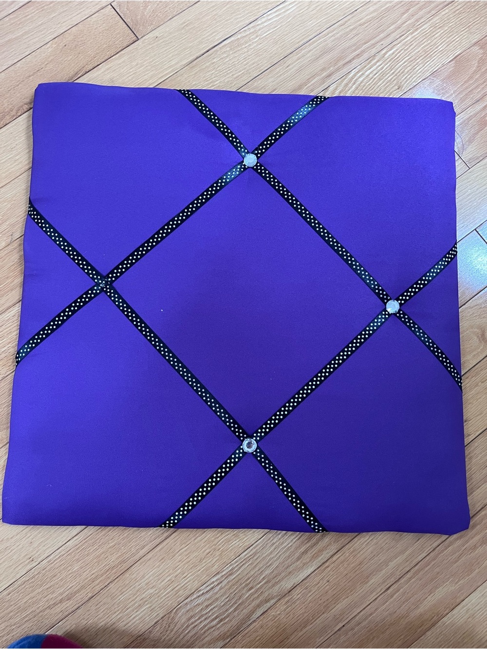 Purple Square Photo/Memory Board